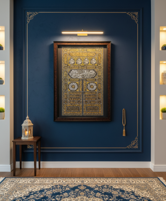 Sacred Kaaba Door Premium Print Artwork