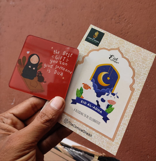 Islamic Quotes fridge magnets - Set of 4 pieces