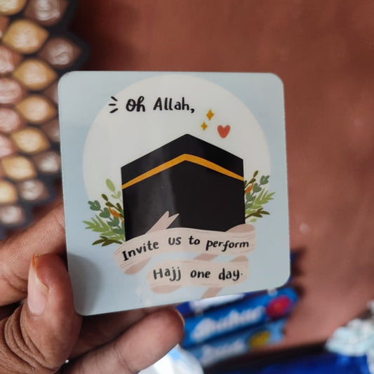 Islamic Fridge magnets - Set of 5 pieces - Each 3x3 inches