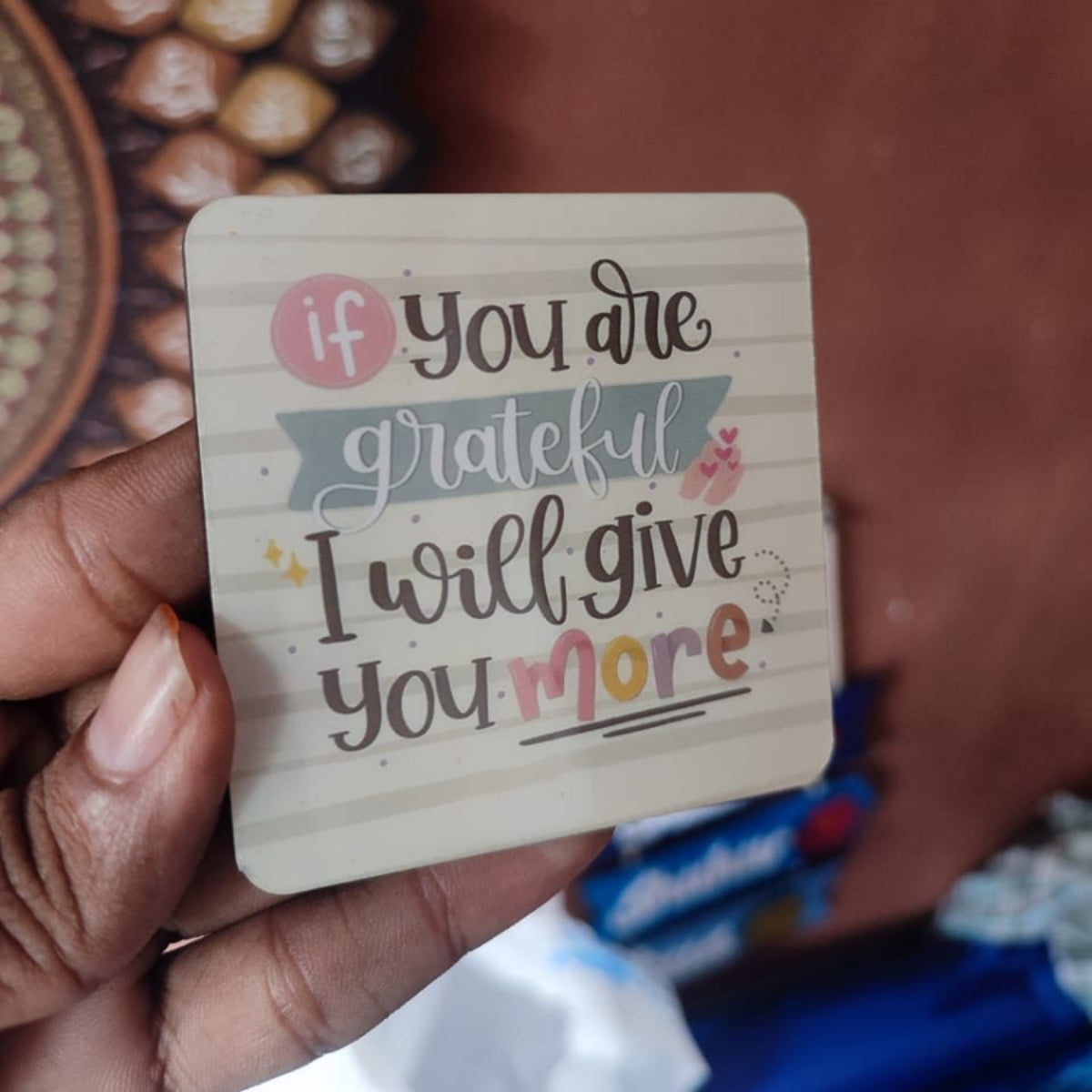 Islamic Fridge magnets - Set of 5 pieces - Each 3x3 inches